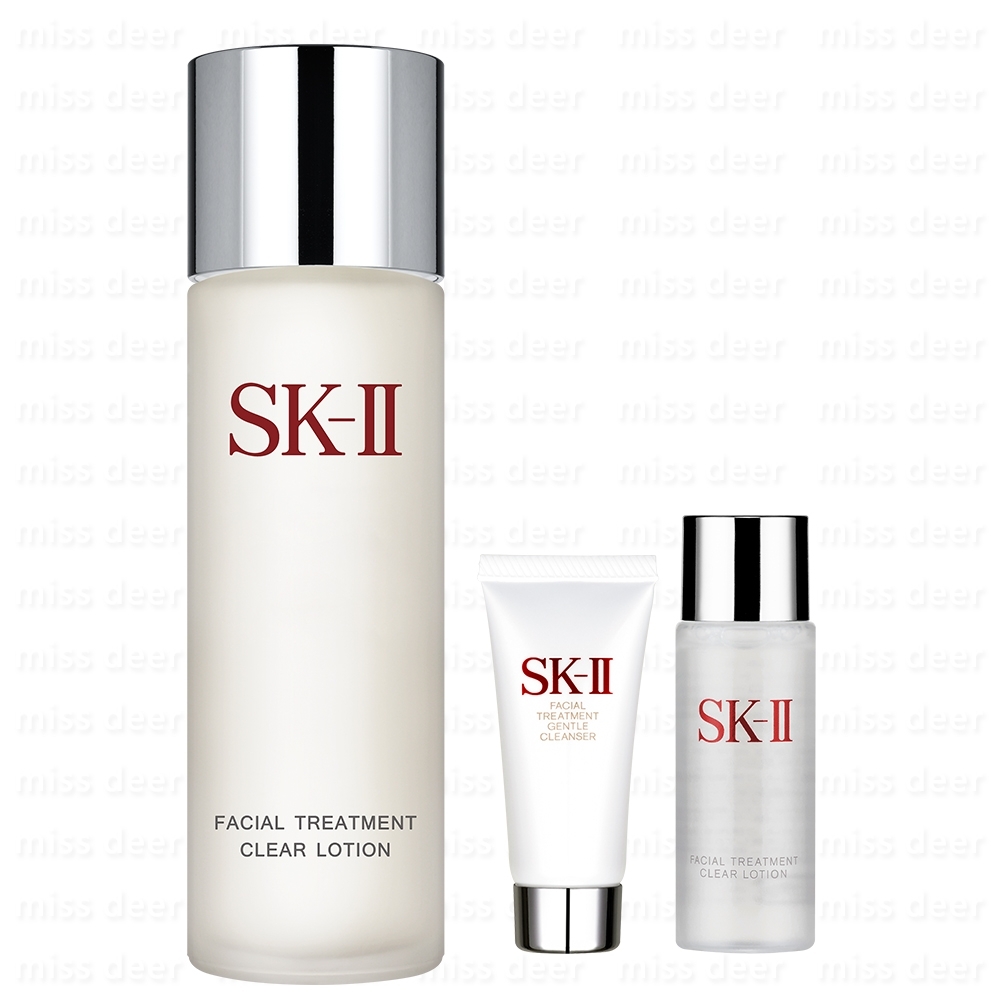 *SK-II 亮采化妝水160ml贈潔面乳20g+化妝水30ml