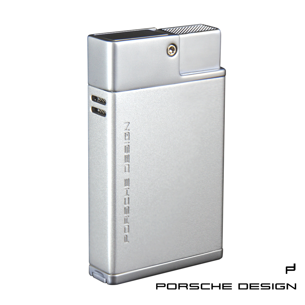 保時捷Porsche Design P3631雙噴射火焰打火機(銀)