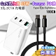 Mycell GaN迷你氮化鎵65W充電器(公司貨)+Baseus倍思鎢金PD Type-C to Lightning 快充充電線100cm組合 product thumbnail 1