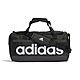 Adidas Linear Duffel S 黑色 大Logo 運動 手提 背帶 健身包 HT4742 product thumbnail 1