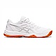 Asics Upcourt 5 [1072A088-101] 女 排球鞋 室內 運動 訓練 膠底 入門款 穩定 白銀 product thumbnail 1