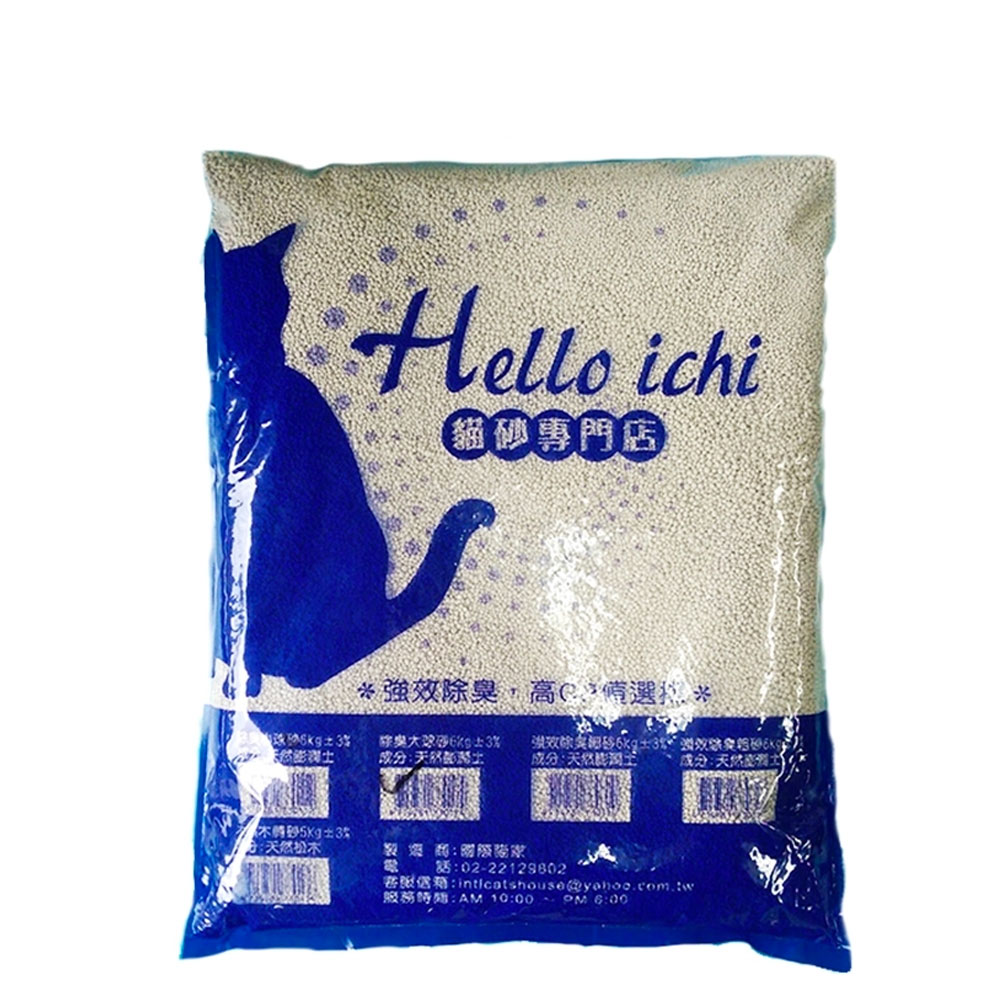 國際貓家HelloIchi 凝結小球/大球貓砂10L*8入優惠組 product image 1