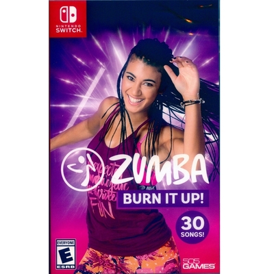 拉丁有氧舞蹈健身 Zumba:Burn It Up! - NS Switch 中英日文美版