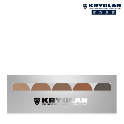 【官方直營】KRYOLAN 歌劇魅影 3D立體五色眉粉7.5g