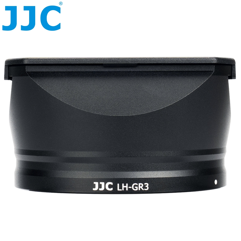 JJC副廠Ricoh理光GR IIIx遮光罩LH-GR3X遮光罩(本體鋁合金製;內裡消光霧