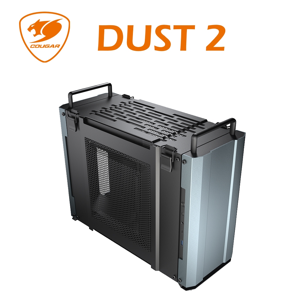 COUGAR 美洲獅 DUST 2 ITX 機殼 (鐵灰色)