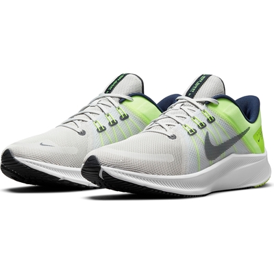 NIKE 慢跑鞋 男鞋 運動鞋 緩震 QUEST 4 灰綠 DA1105-003