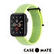 美國 CASE●MATE Apple Watch 5代通用 42-44mm 尼龍運動型舒適錶帶 - 霓虹綠 product thumbnail 1