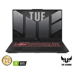 ASUS FA707NU 17.3吋電競筆電 (R5-7535HS/RTX4050/16G/512GB/TUF Gaming A17/御鐵灰)