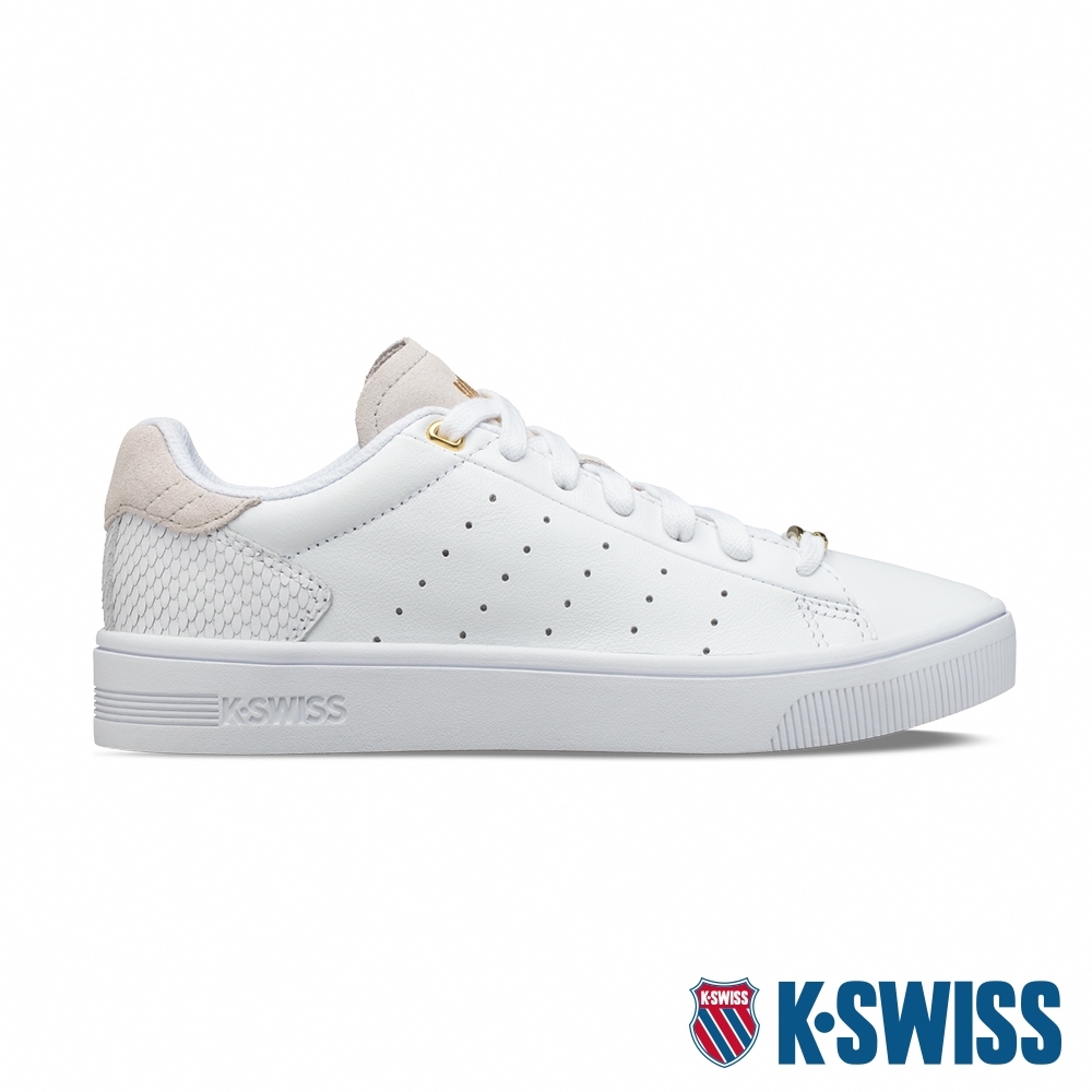 K-SWISS Court Frasco II時尚運動鞋-女-白/金