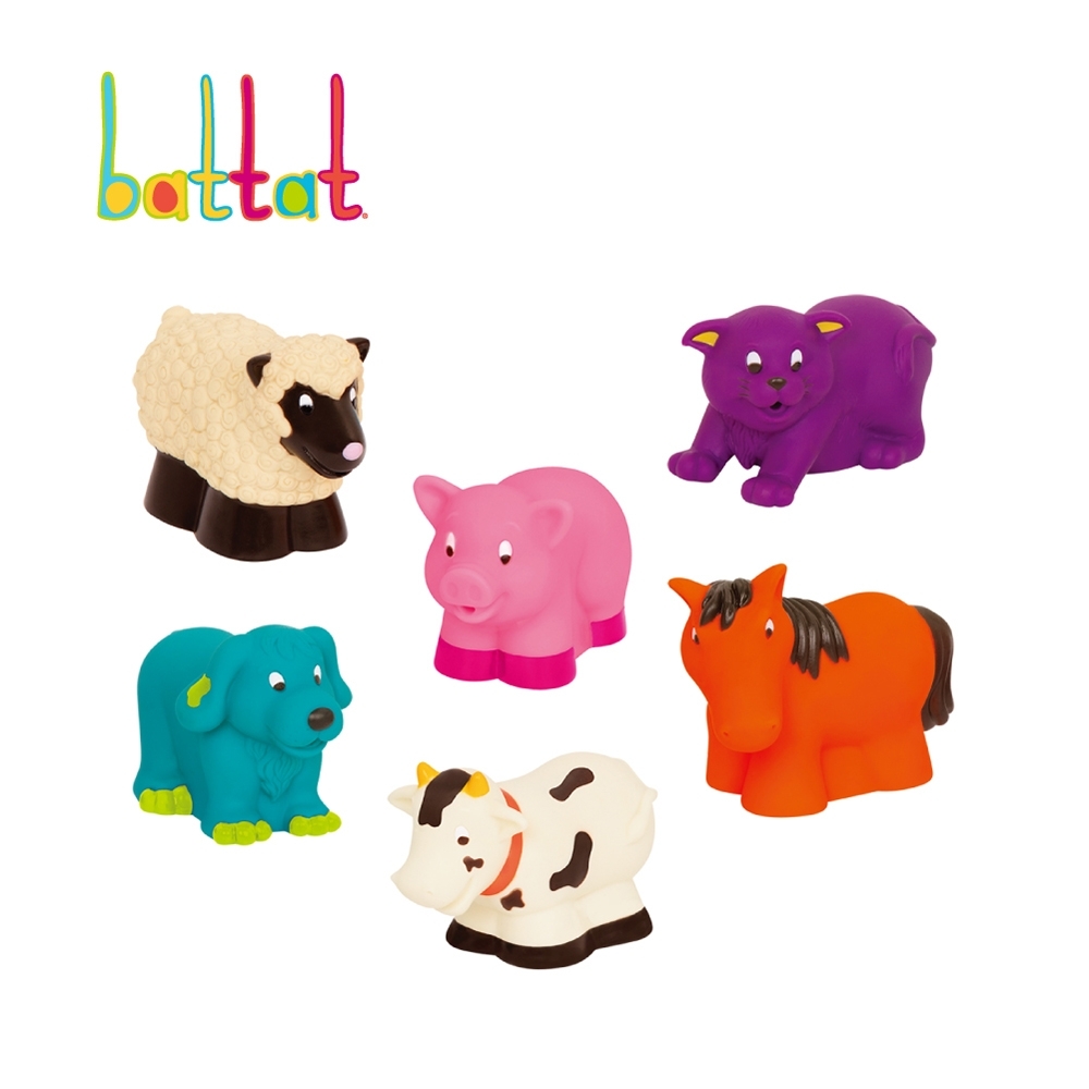 Battat 洗澡玩具-農場(霓虹)
