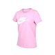 NIKE 女 短袖T恤 粉紅白 product thumbnail 1