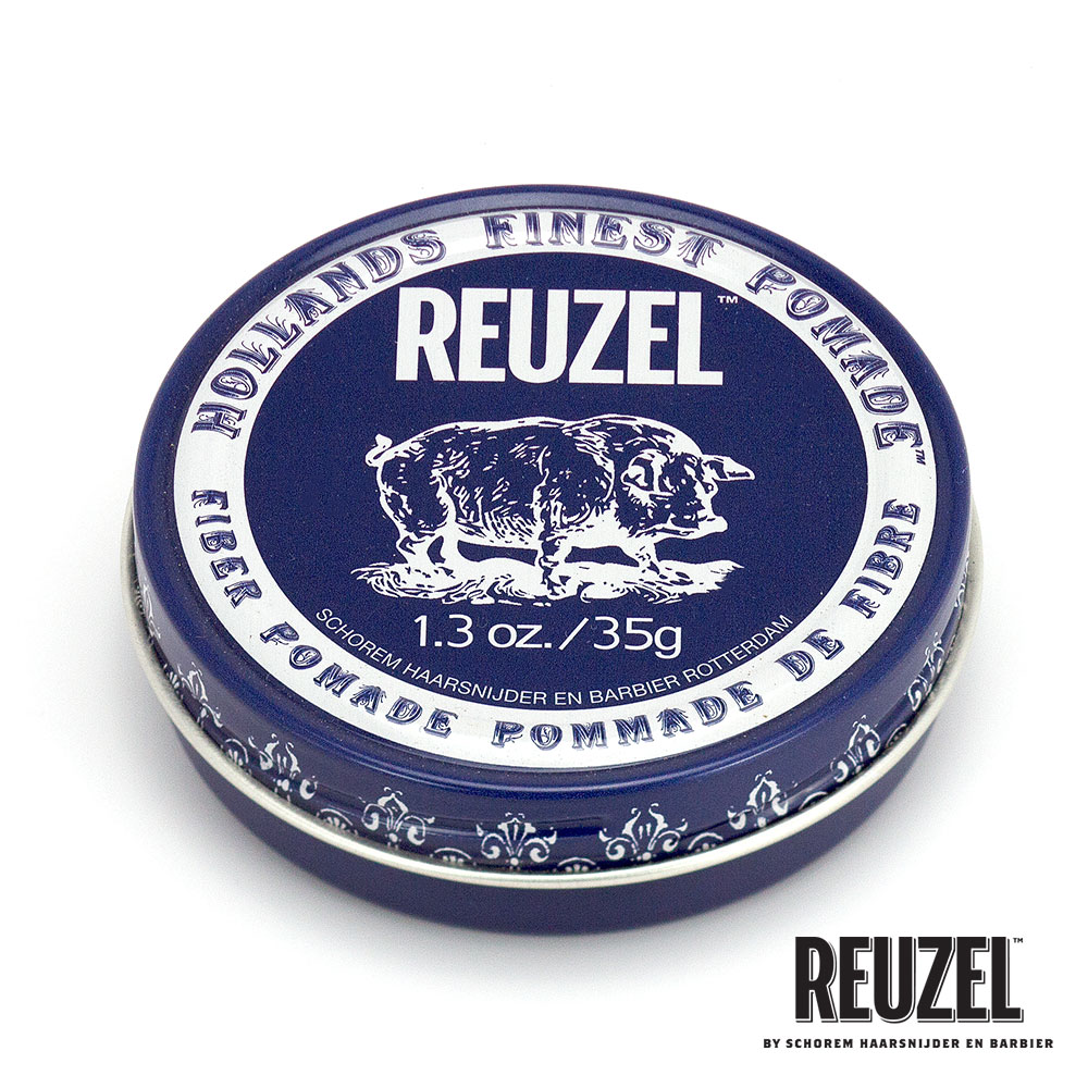 REUZEL 深藍豬強力纖維級水性髮泥 35g