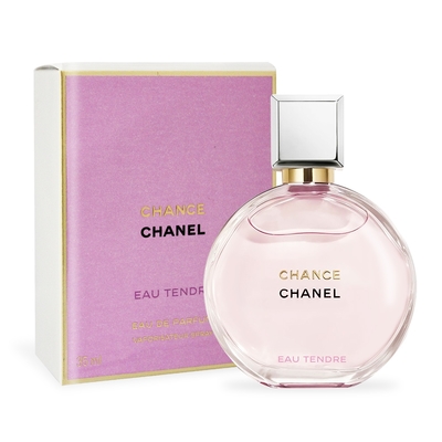 CHANEL 香奈兒 CHANCE淡香精粉紅甜蜜版 Eau Tendre 35ml EDP-香水航空版