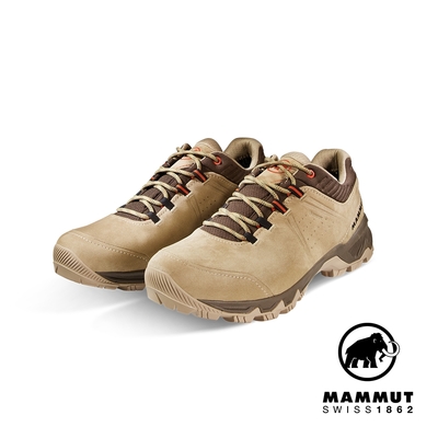 【Mammut 長毛象】Mercury IV Low GTX Men 防水低筒皮革登山鞋 男款 深野生棕 #3030-04700