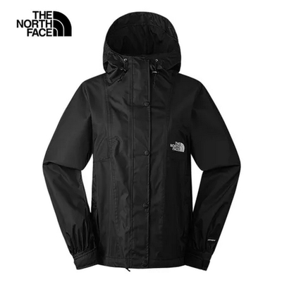 The North Face W MFO RAIN TOP JACKET 女防水外套-黑-NF0A8BABJK3