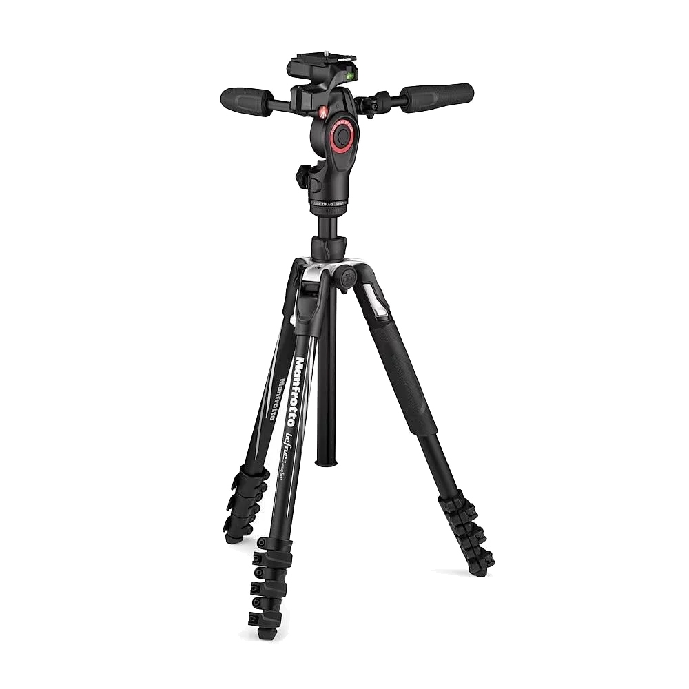 Manfrotto Befree 3Way Live Advanced 腳架雲台套組(扳扣) MKBFRLA4BK-3W