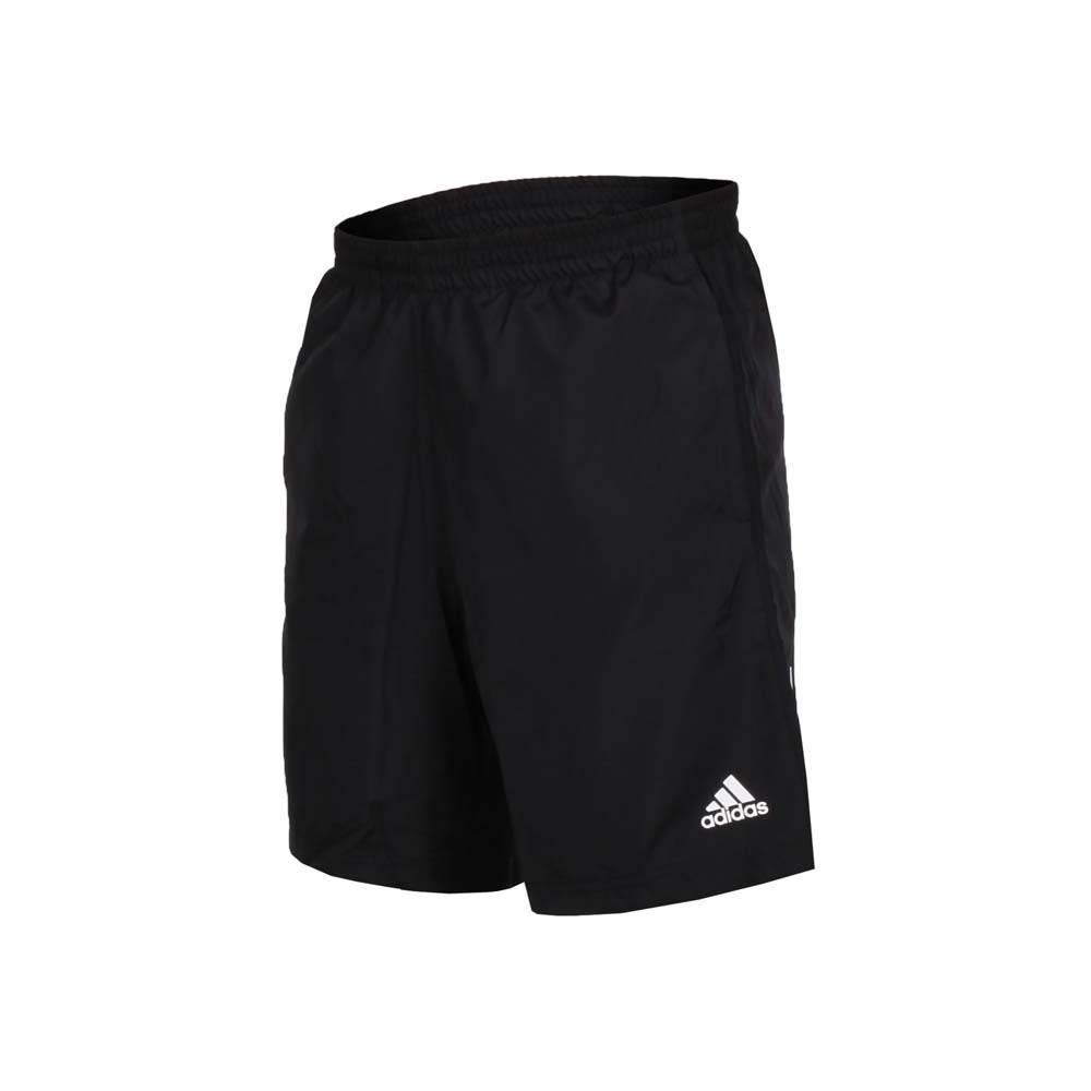 ADIDAS 男 慢跑短褲 黑白