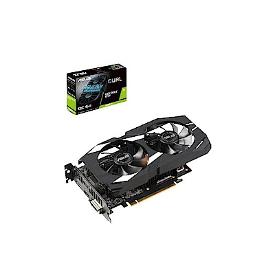 華碩 ASUS DUAL GeForce GTX™ 1660Ti O6G GAMING 顯示卡