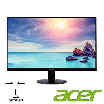 Acer SA220Q Abi 22型 IPS 薄邊框電腦螢幕