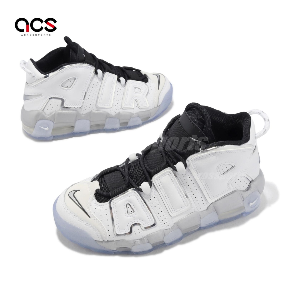 Nike Wmns Air More Uptempo SE 女鞋白銀黑冰底大AIR DV7408-100