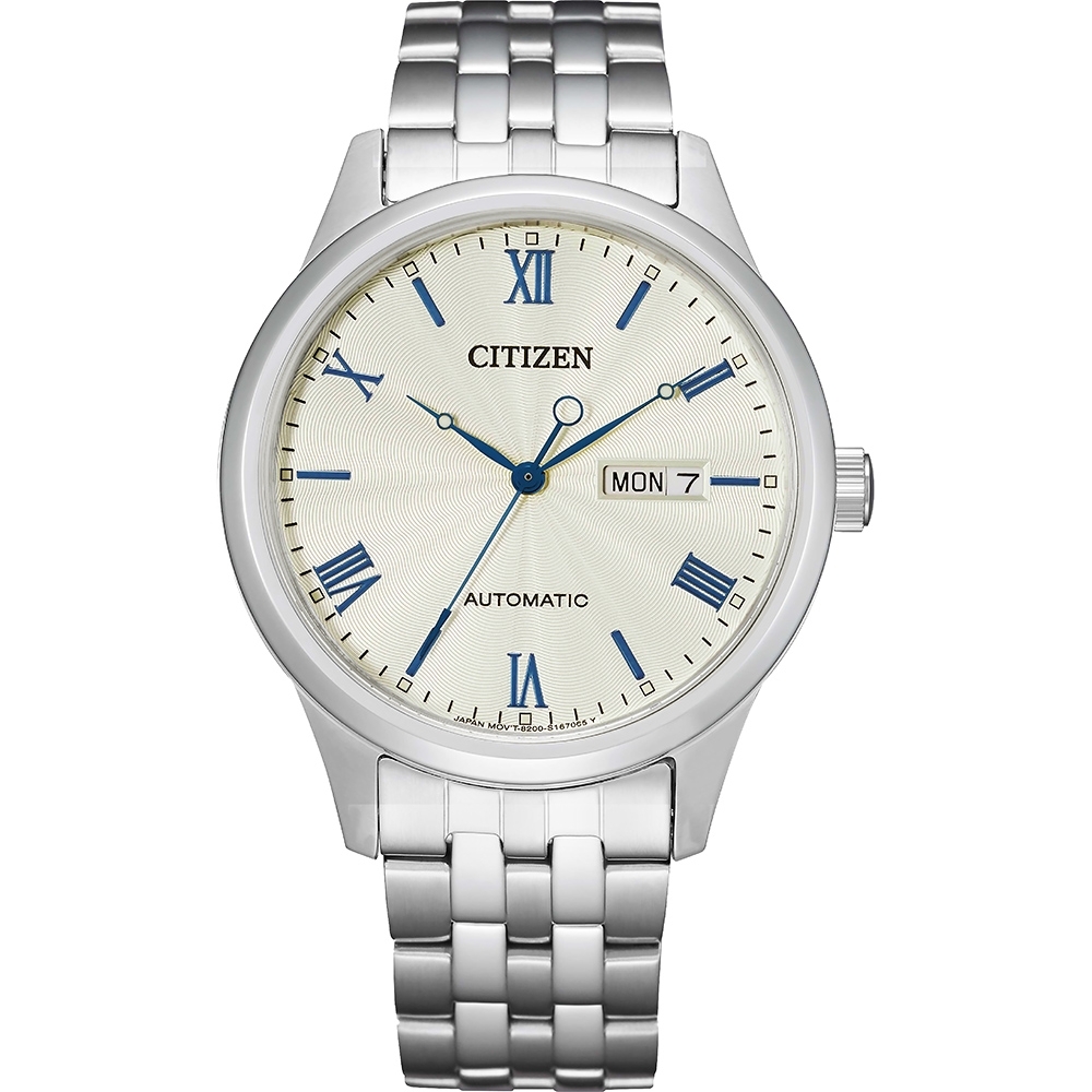 CITIZEN 星辰 日曆機械手錶 送禮推薦 NH7501-85A