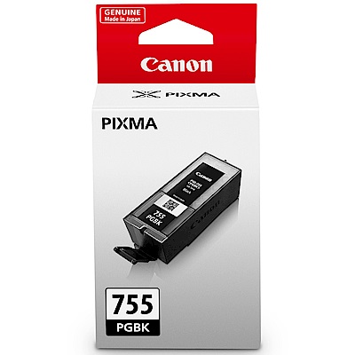 CANON PGI-755BK 原廠黑色高容量XXL墨水匣