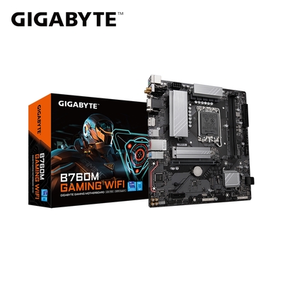 技嘉GIGABYTE B760M GAMING WIFI Intel主機板