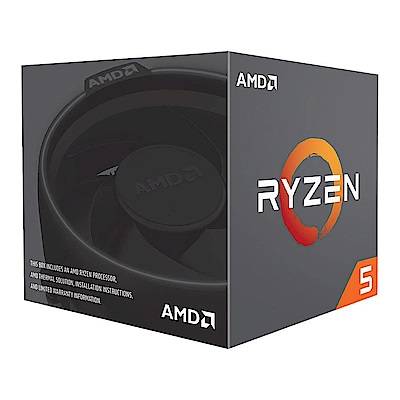 AMD Ryzen 5 2600 3.4GHz 六核心處理器