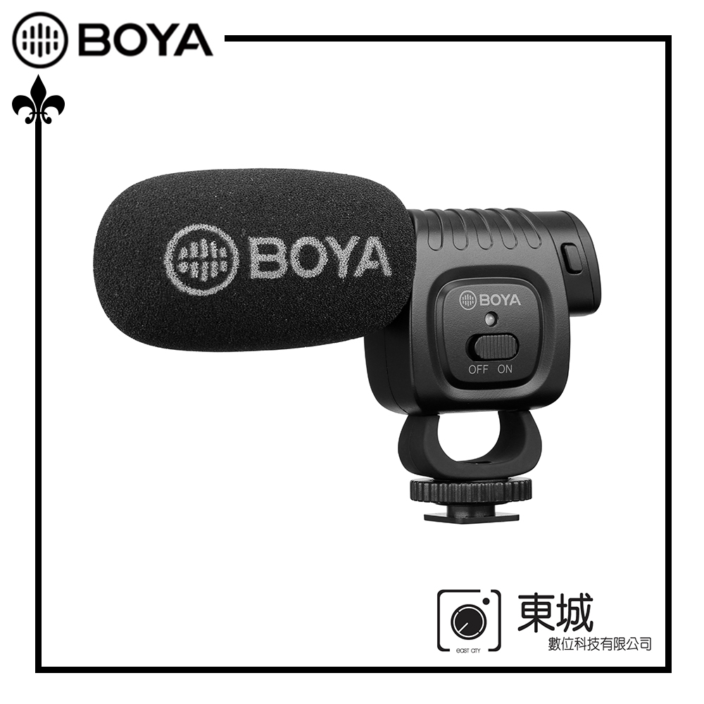 BOYA 博雅 BY-BM3011 專業級緊湊型機頂麥克風 (東城代理公司貨)