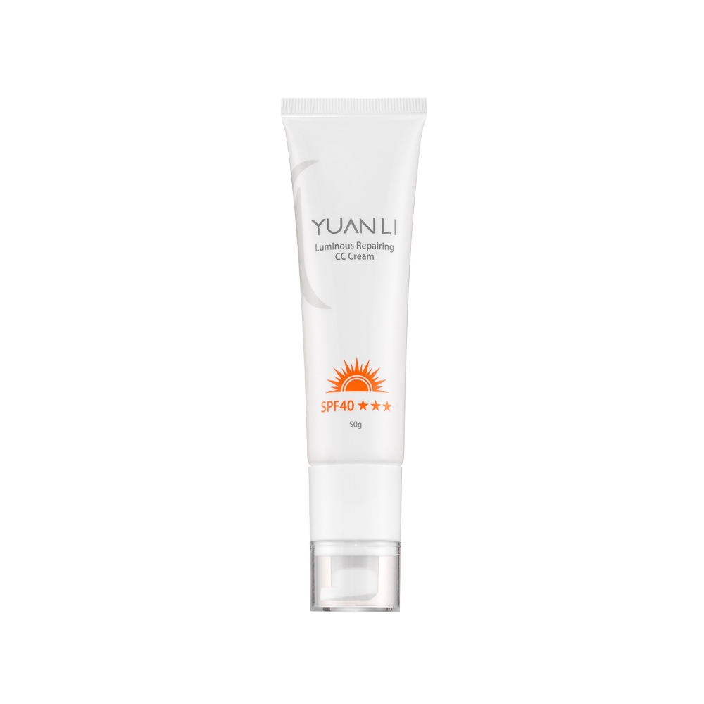 YUANLI願麗   無瑕光感修護CC精華乳SPF40+++  50g