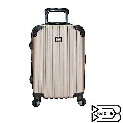 Batolon寶龍 24吋 風尚條紋ABS硬殼箱/行李箱