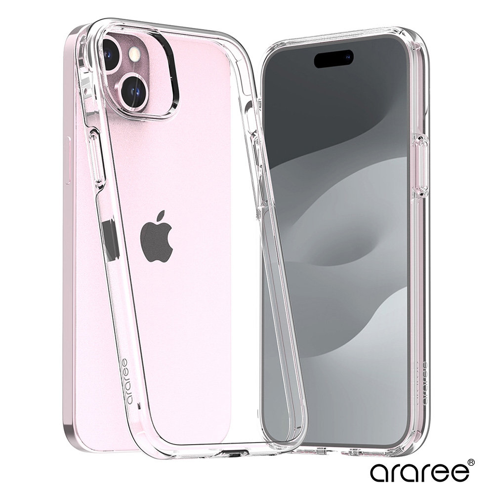 Araree Apple iPhone 15 Plus 抗衝擊透明保護殼