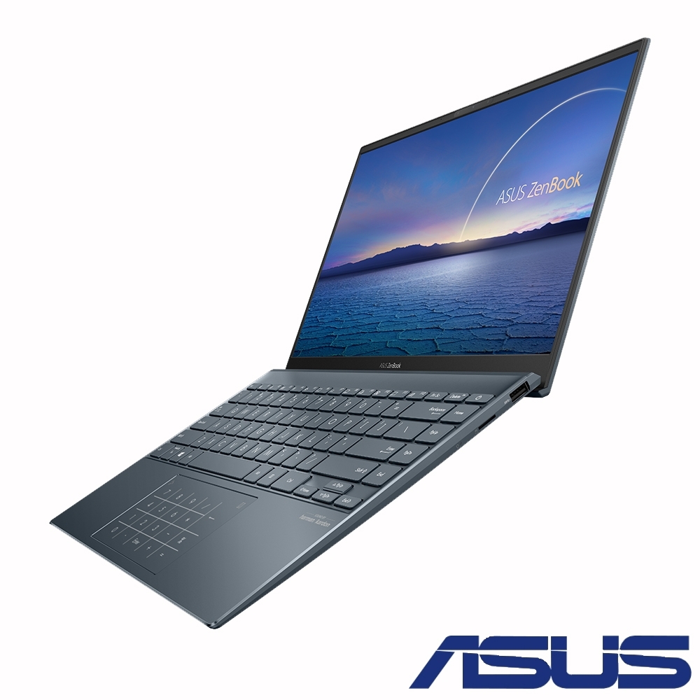 (無卡分期-12期) ASUS UX425JA 14吋筆電(i5-1035G1/8G/512G SSD/ZenBook 14/綠松灰)其他系列