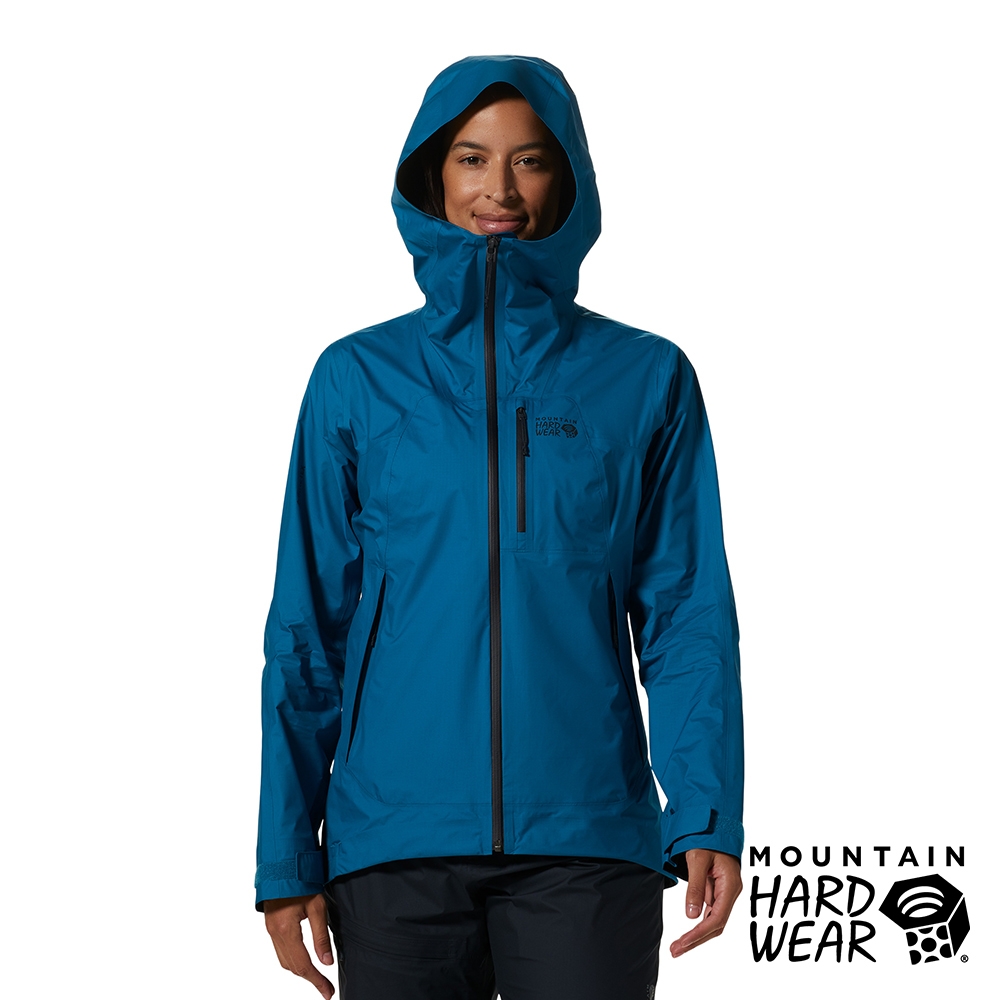 【Mountain Hardwear】 Exposure/2 Gore-Tex Paclite Plus Jacket GTX輕量防水連帽外套 女款 文森藍 #1885011