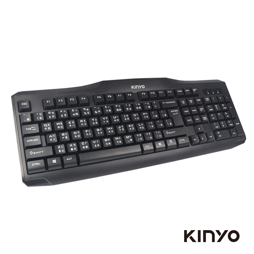 KINYO精緻標準鍵盤KB31U
