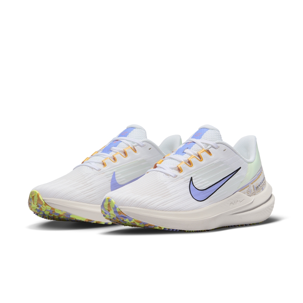 NIKE 耐吉 慢跑鞋  運動鞋 緩震 女鞋 白紫 DR8802-100 WMNS AIR WINFLO 9 PRM