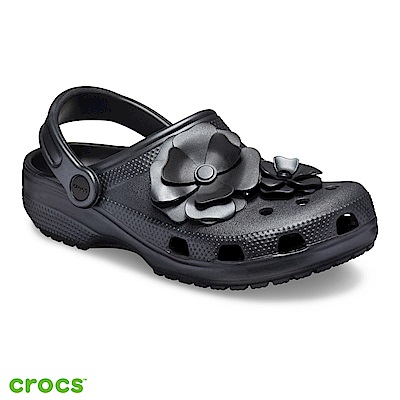 Crocs 卡駱馳 (中性鞋) 經典花朵克駱格 205587-001