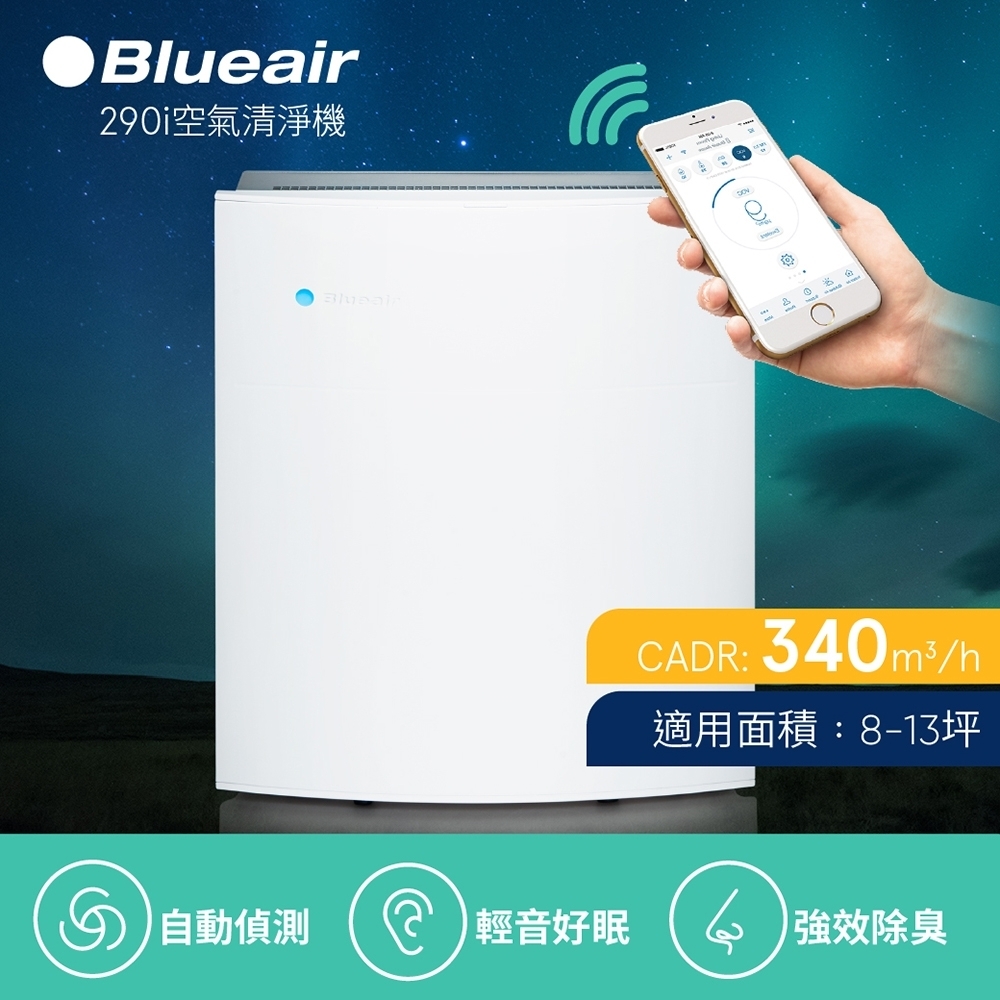 瑞典Blueair 8-13坪 抗PM2.5過敏原經典i系列空氣清淨機 290i | 5坪以下 | Yahoo奇摩購物中心