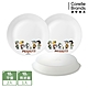 【美國康寧】CORELLE SNOOPY CAMPING 3件式餐盤組-C02 product thumbnail 1