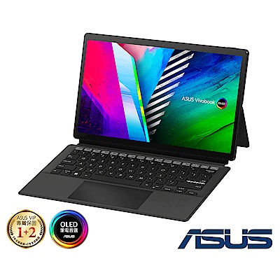 ASUS T3300KA 13.3吋二合一平板電腦 (N6000/8G/128G SSD/Vivobook 13 Slate OLED/Win11 Home S/酷潮黑)