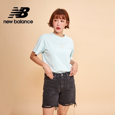 [New Balance]SDS可愛小花親膚短袖上衣_AWT33300LSF_女性_薄荷綠_L