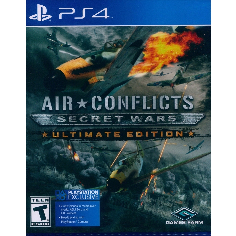 藍天對決 秘密戰爭 終極版 Air Conflicts: Secret War Ultimate Edition - PS4 英文美版