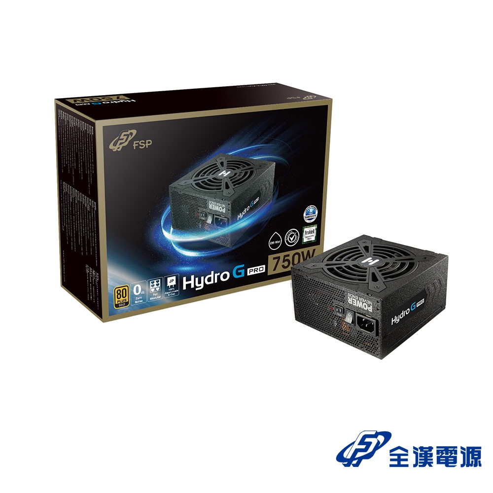 FSP 全漢 HYDRO G PRO 750W 80PLUS 金牌 全模組化 電源供應器(HG2-750)