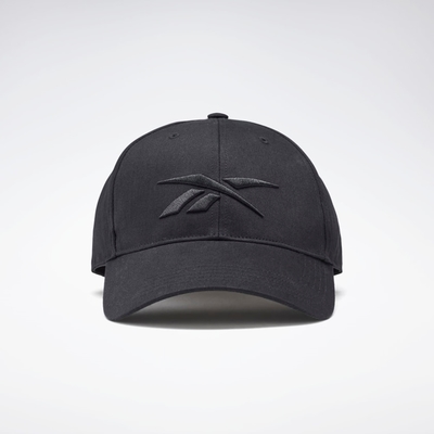 Reebok UBF BASEB CAP  老帽 休閒帽-黑-H36513