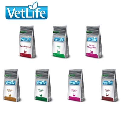 義大利Farmina法米納-Vet Life獸醫天然處方系列-貓用配方 2kg