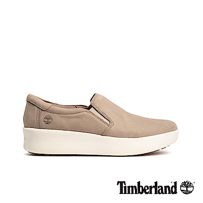 Timberland 女款淺駝色磨砂革便鞋|A1T6Q