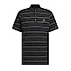 Adidas FI Stripe Polo [IT3920] 男 POLO衫 短袖 上衣 運動 休閒 經典 條紋 黑 product thumbnail 1