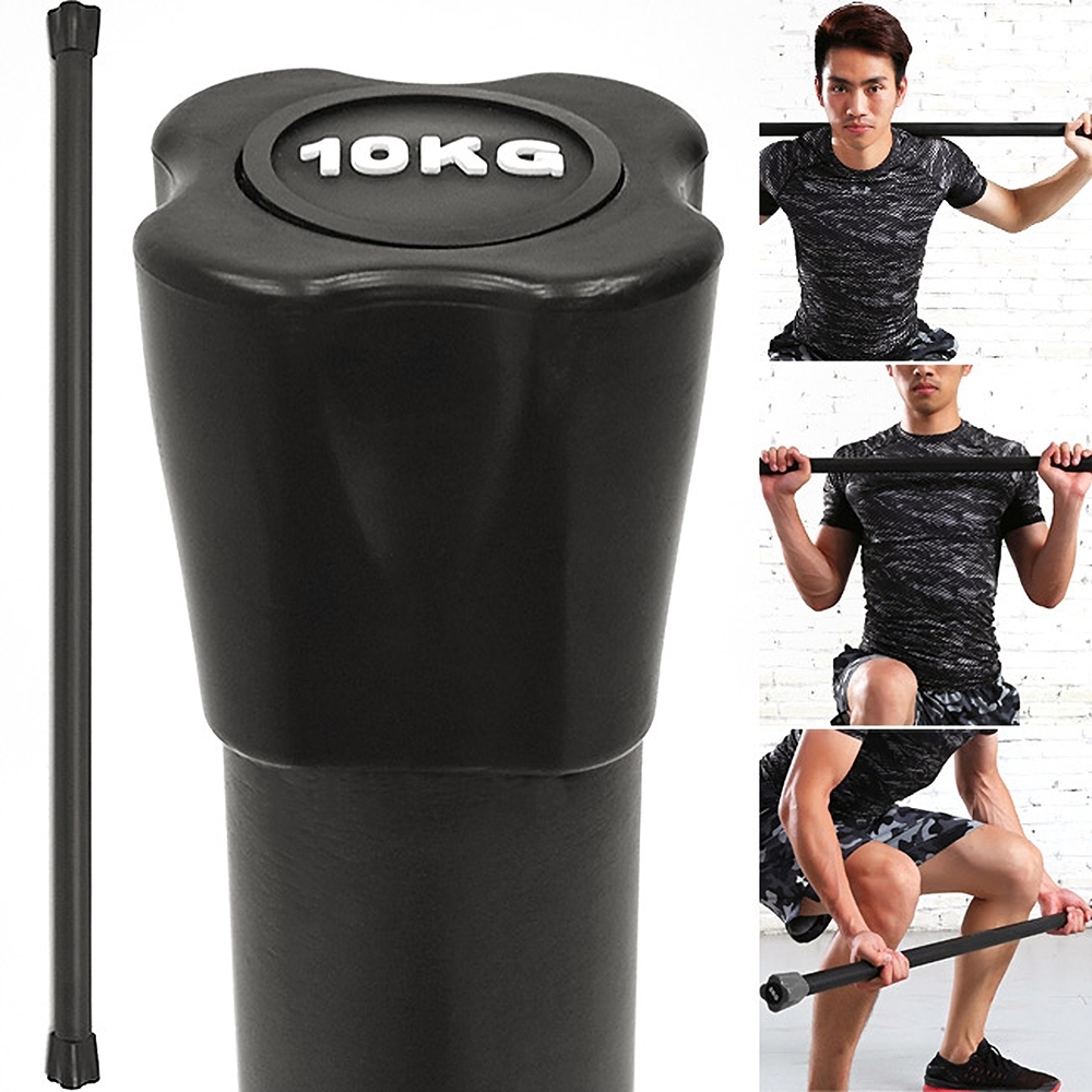 BODY BAR有氧健身10KG體操棒 (長桿120CM跳操平衡棒/重量棒形體棒韻律棒/塑形棍塑身棍10公斤)