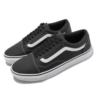 Vans 休閒鞋 V36CF WR Old Skool PU 黑 白 男鞋 防潑水鞋面 日本線 皮革 6232810002